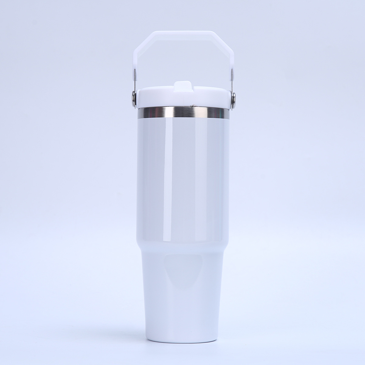 30oz Glossy Color Flip Straw Water Bottles for Blank Sublimation 25Pack USA Warehouse