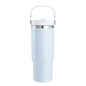 30oz Matt Color Flip Straw Tumblers for Sublimation Double Wall Water Bottles 25Pack USA Warehouse
