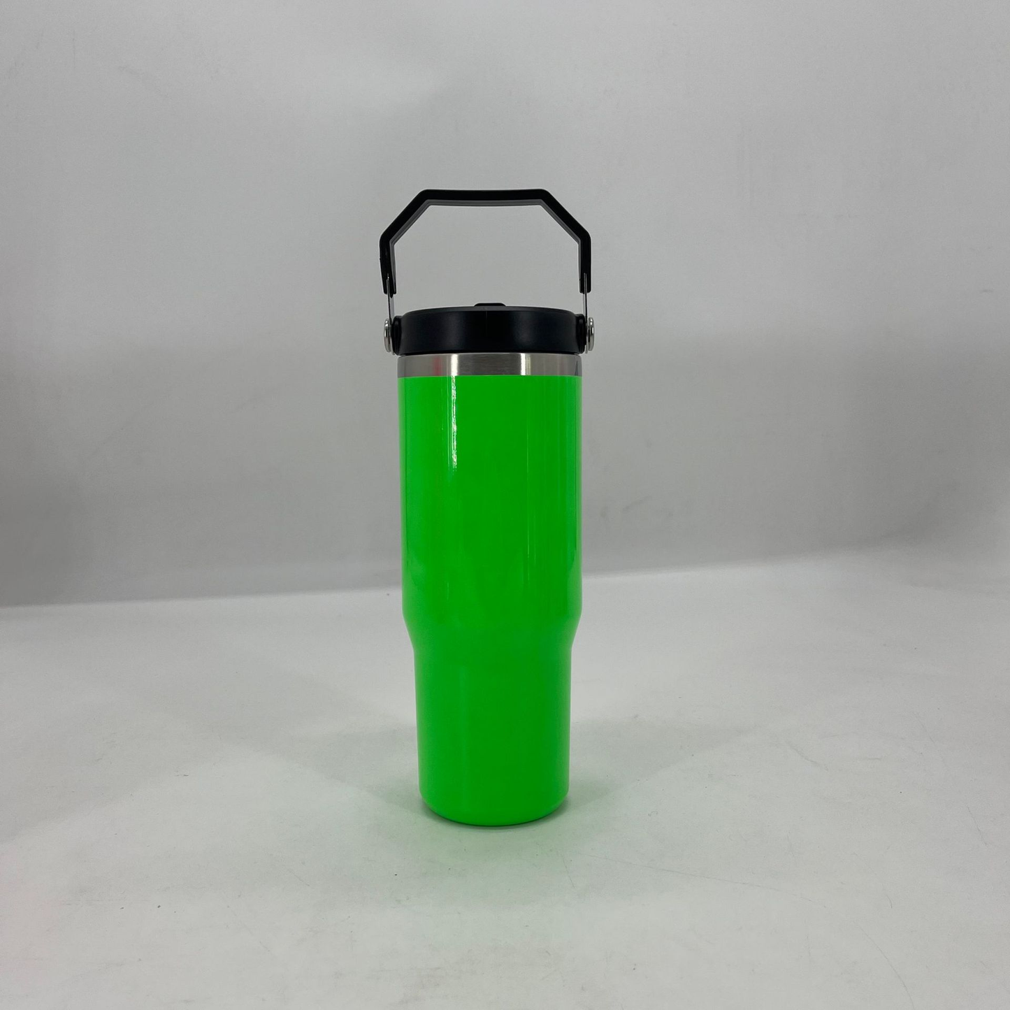 30oz Neon Color Blank Sublimation Flip Straw Water Bottles 20Pack USA Warehouse