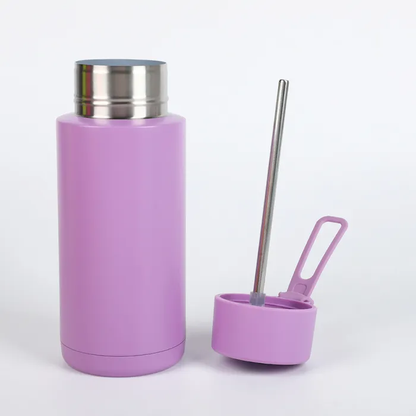 34oz FrankGreen Outdoor Powder Coated Water Bottles with Silicone Handle 25Pack USA Warehouse