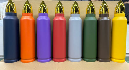 17oz 34oz Stainless Steel Powder Coated Tumblers Bullet Water Bottle Vacuum Insulated Cup Travel Mug Flasks 25 Pack China