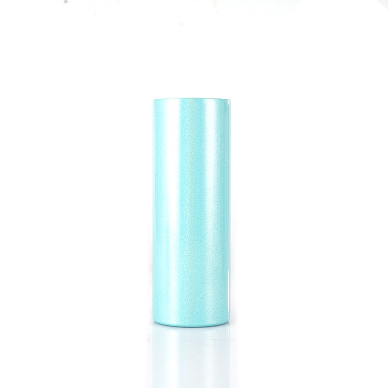 25Pack USA Warehouse 20oz Shimmer Color Sublimation Skinny Straight Tumblers for Heat Press