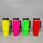 20Pack China Warehouse H2.0 30oz Neon Color Blank Sublimation Quencher Tumblers With Handle