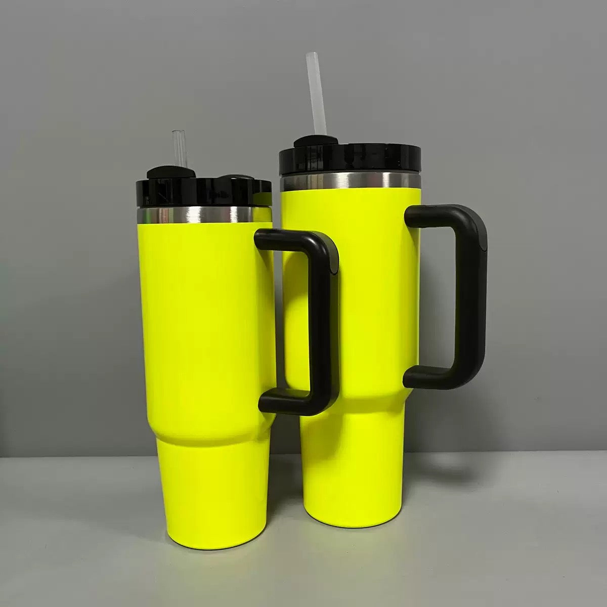 20Pack China Warehouse 30oz 40oz Bright Neon Color Stainless Steel Sublimation Tumblers for Heat Press