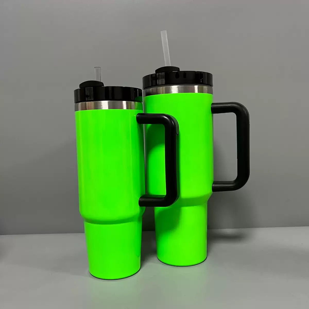 20Pack China Warehouse 30oz 40oz Bright Neon Color Stainless Steel Sublimation Tumblers for Heat Press