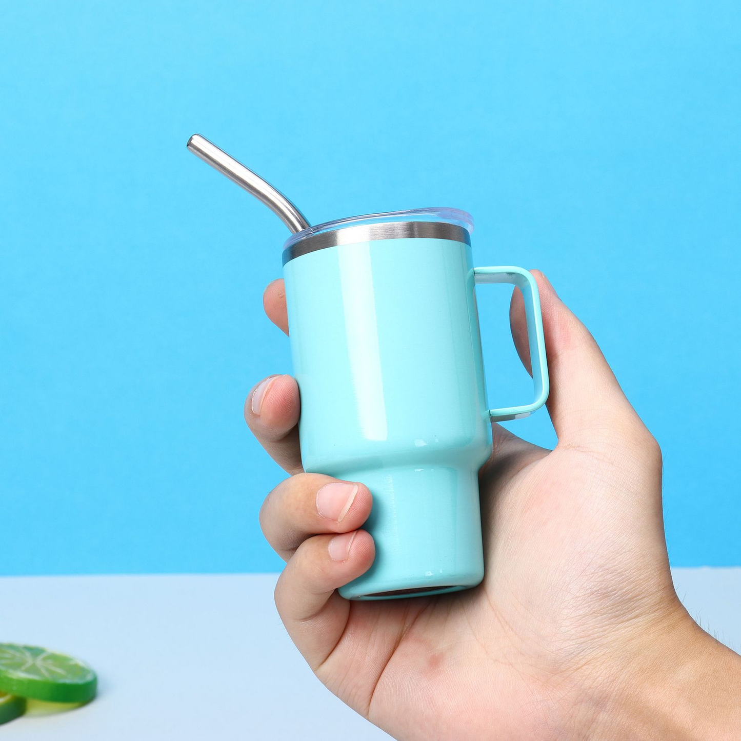 3oz Mini Stainless Steel Shot Tumblers with Handle for Blank Sublimation 50Pack China Warehouse