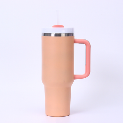 40oz Matt Macaron Color Blank Sublimation Travel Mugs Tumblers 25 Pack USA Warehouse