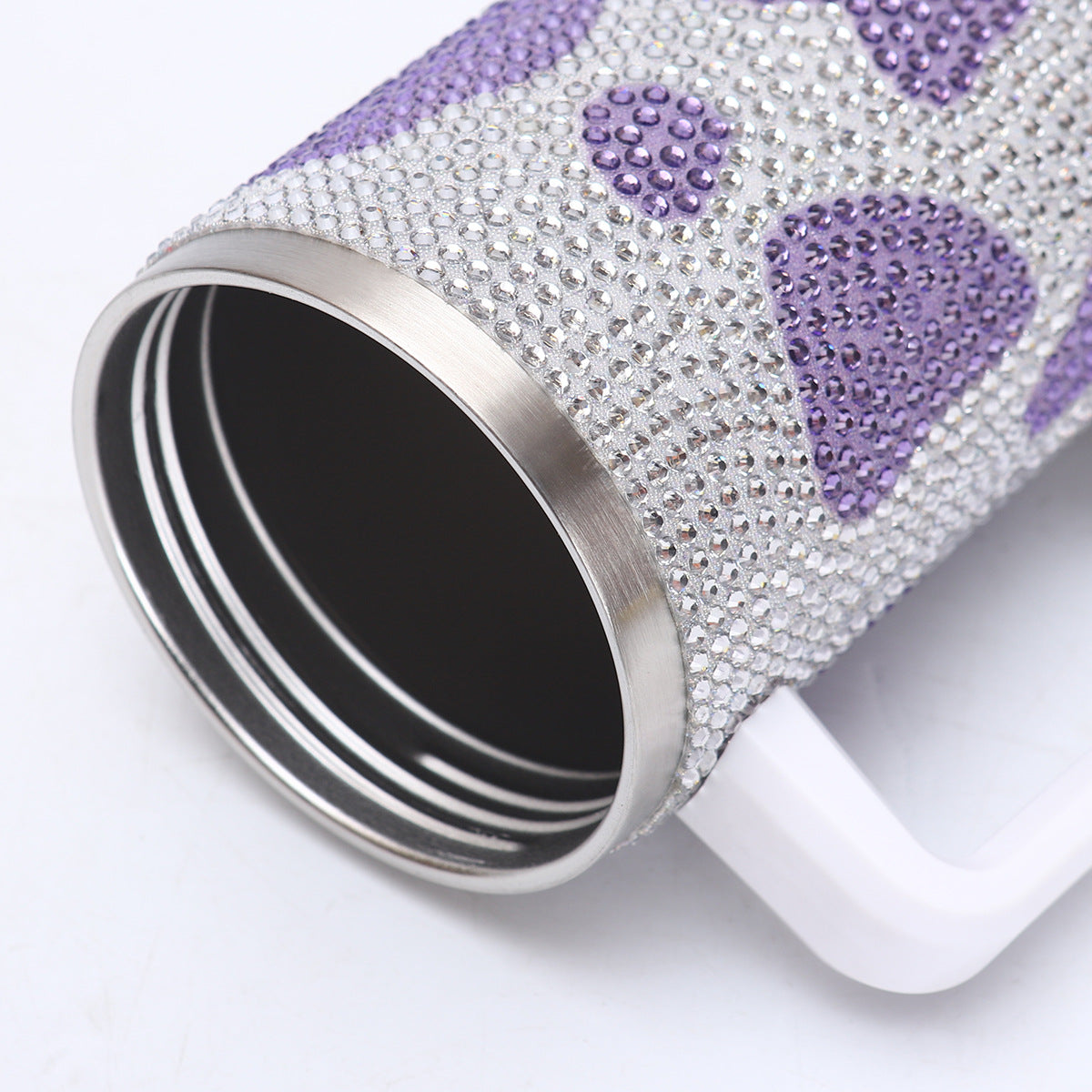 40oz Cow Rhinestone Bling Tumblers Cute Travel Mugs with Handle 20Pack China Warehouse