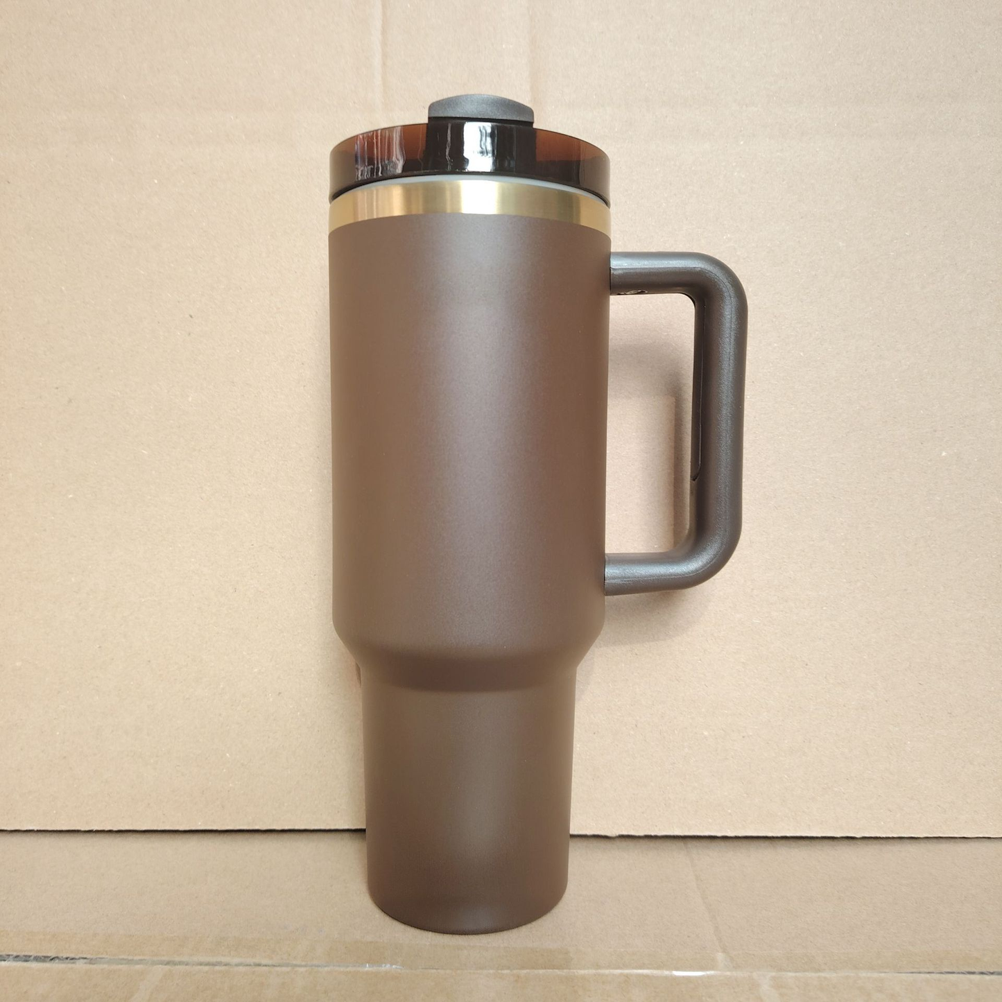 40oz Gold Plated 🤎Chocolate&Green Color Quencher Tumblers for Laser Engraving 20 Pack USA Warehouse
