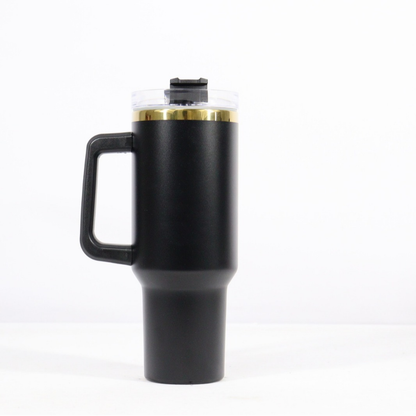 H1.0 40oz Gold Plated Quencher Tumblers for Sunflower Laser Engraved 20Pack China Warehouse