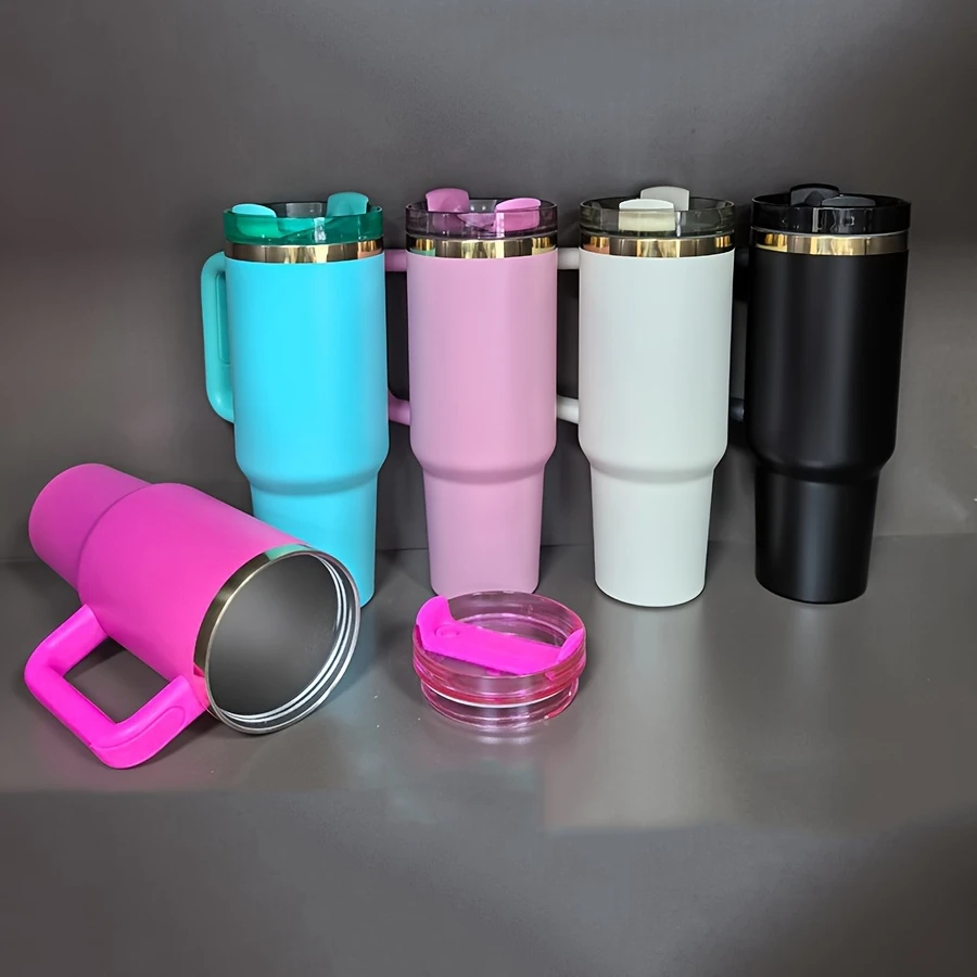 💛 H2.0 40oz Gold Plated Quencher Tumblers for Laser Engrvaing 20Pack USA Warehouse