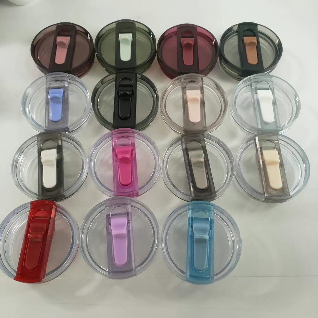 40oz No Spill Leak Proof ProTour Flip Straw Lids with With Pry Bar Tumblers Accessories 50Pack 100Pack