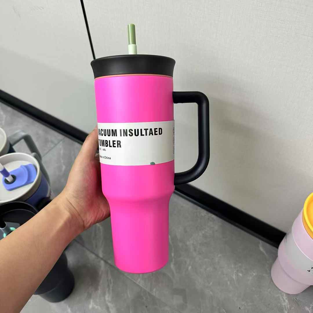 40oz Owala Style Vacuum Insulated Tumblers with Handle for Laser Engraving 20Pack China Warehouse