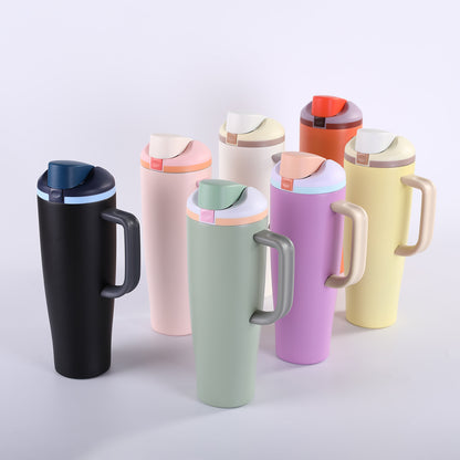 30oz Owala Style Water Bottles Locking Lids and 40oz Tumblers with Handle for Laser Engraved 25 Pack China Warehouse