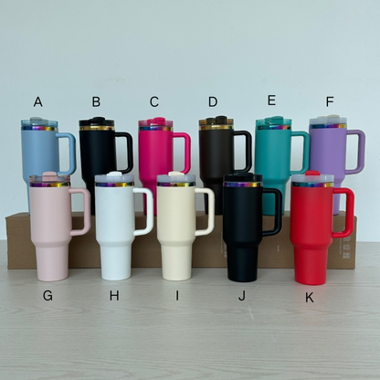 40oz Rainbow/Gold Plated Tumblers for Laser Engraving 20 Pack China