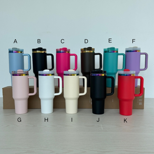 40oz Rainbow/Gold Plated Tumblers for Laser Engraving 20 Pack China