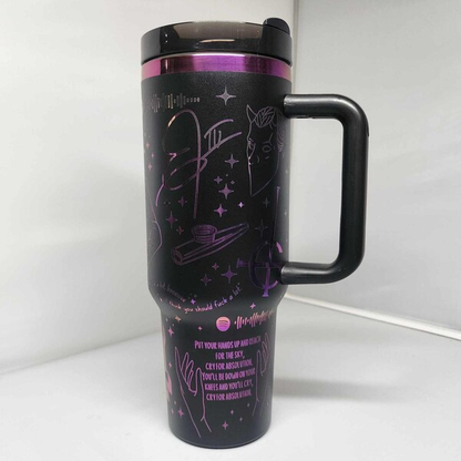 40oz 💜 Purple Plated Power Coated Quencher Tumblers for Laser Engraving 20Pack USA Warehouse