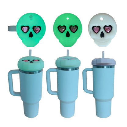 Stanley Dustproof Lids for 40oz Tumbler Cute Silicone Flower Hat Cover 20 Pack China Warehouse by Air