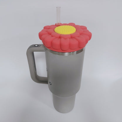 Stanley Dustproof Lids for 40oz Tumbler Cute Silicone Flower Hat Cover 20 Pack China Warehouse by Air