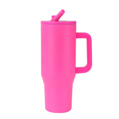 40oz Sublimation Macaron Color Tumblers with Leak Proof Lids Also Work for Laser Engraved 16 Pack USA Warehouse