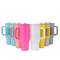 40oz Sublimation Macaron Color Tumblers with Leak Proof Lids Also Work for Laser Engraved 16 Pack USA Warehouse