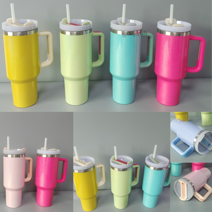 H2.0 40oz Shimmer Style Tumblers for Blank Sublimation 20 Pack China Warehouse