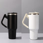 20oz 30oz 40oz Powder Coated Tumblers with Rotatable Handle and Leak Proof Lids for Laser Engraved 20Pack China Warehouse