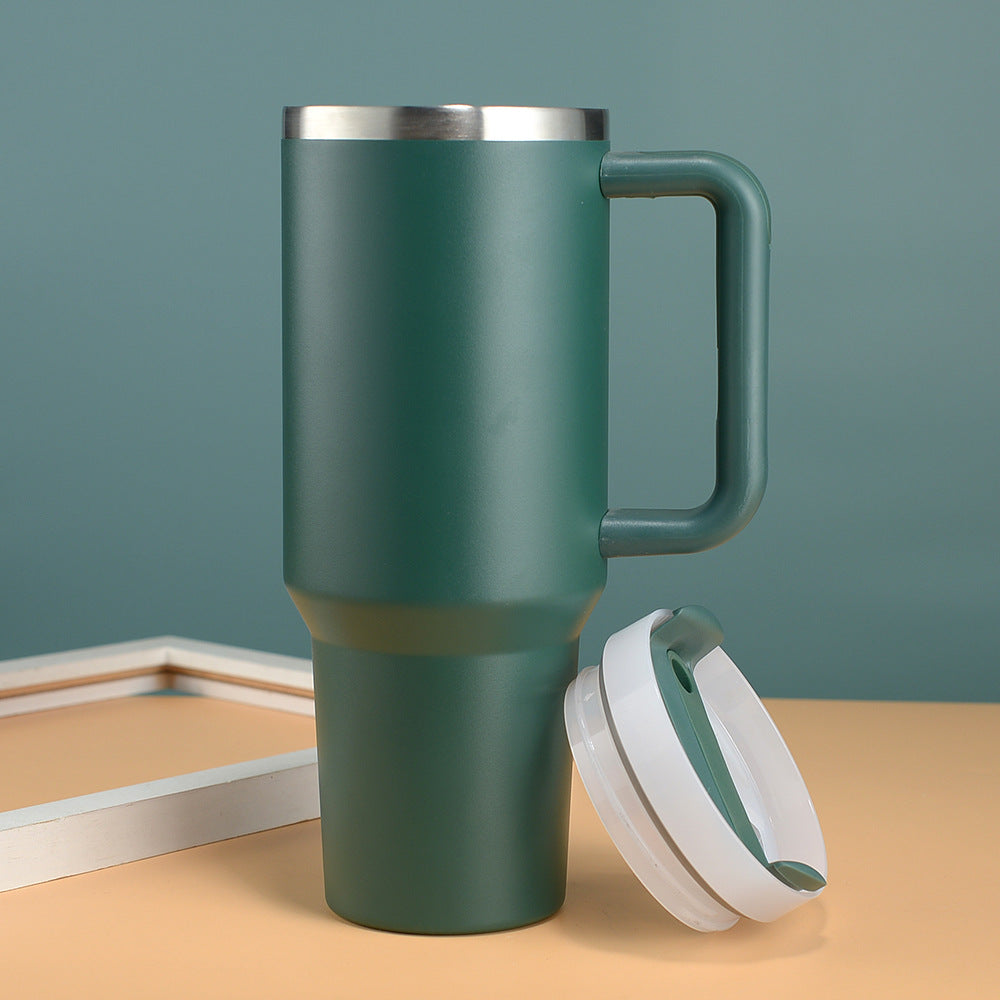 H2.0 40oz Powder Coated Dark Green&Navy Color Tumblers  for Laser Engraving 20Pack China Warehouse