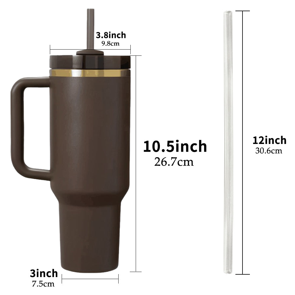 40oz Gold Underneath Chocolate Color Quencher Tumblers for Laser Engraving 20 Pack China Warehouse