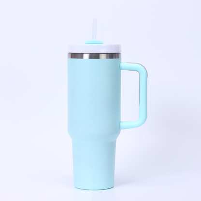 40oz Matt Macaron Color Blank Sublimation Travel Mugs Tumblers 25 Pack USA Warehouse