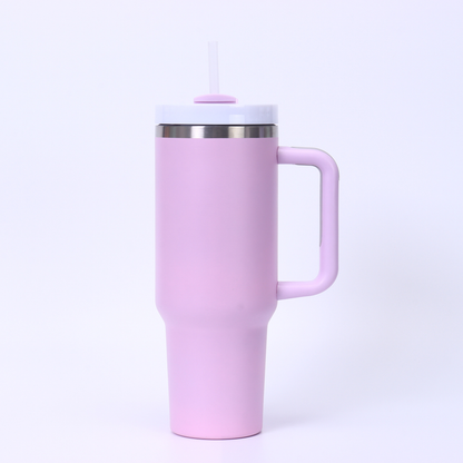 40oz Matt Macaron Color Blank Sublimation Travel Mugs Tumblers 25 Pack USA Warehouse