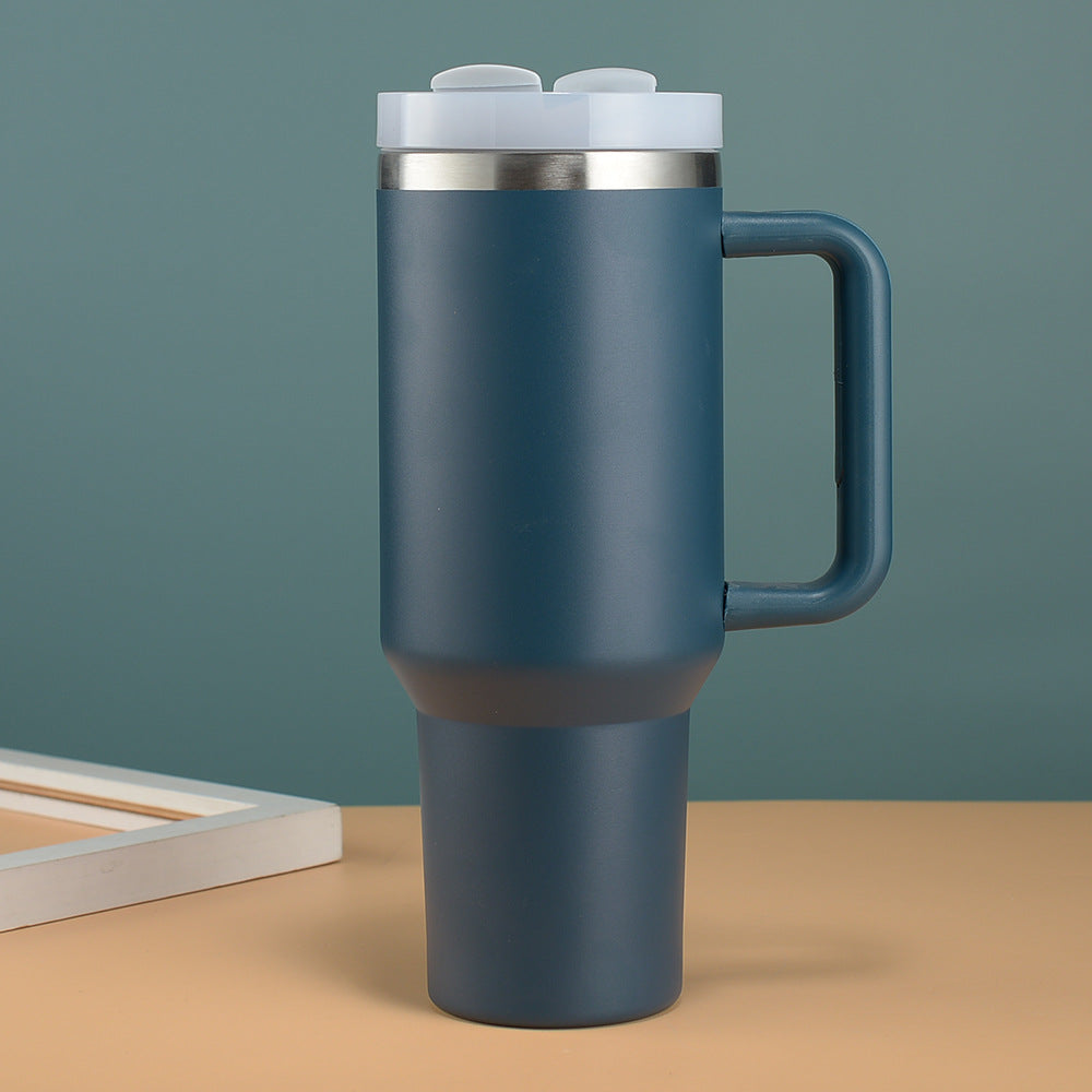 H2.0 40oz Powder Coated Dark Green&Navy Color Tumblers  for Laser Engraving 20Pack China Warehouse