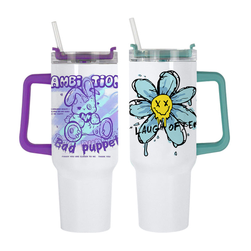 H1.0 40oz Blank Sublimation Seamless Tumblers for Heat Press 20Pack USA Warehouse