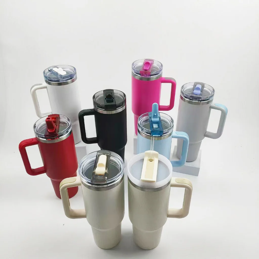 H3.0 40oz ProTour Quencher Tumblers with No Spill Leak Proof Lids For Laser Engraving 20Pack China Warehouse
