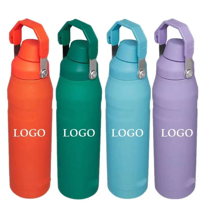 25 Pack China Warehouse 18oz 24oz 36oz powder coated stainless steel water bottle for laser engraving