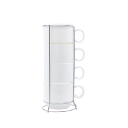 6oz Sublimation White Color Ceramic Coffee Mugs 12 Sets 48 Pack USA Warehouse