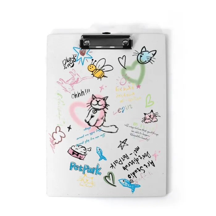 A4 A5 MDF Blank Single Side Sublimation Clipboard 25Pack 30Pack  USA Warehouse