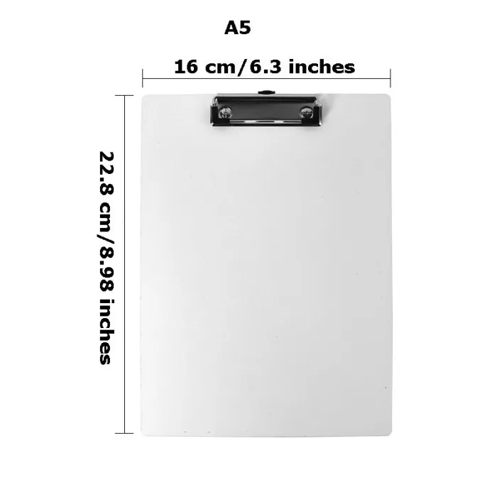 A4 A5 MDF Blank Single Side Sublimation Clipboard 25Pack 30Pack  USA Warehouse
