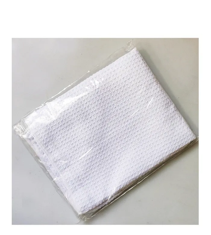 16*24 Inches Polyester Blank Double Side Sublimation Waffle Towels 50Pack USA Warehouse