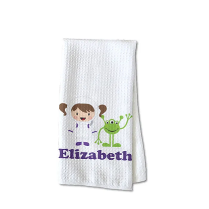 16*24 Inches Polyester Blank Double Side Sublimation Waffle Towels 50Pack USA Warehouse