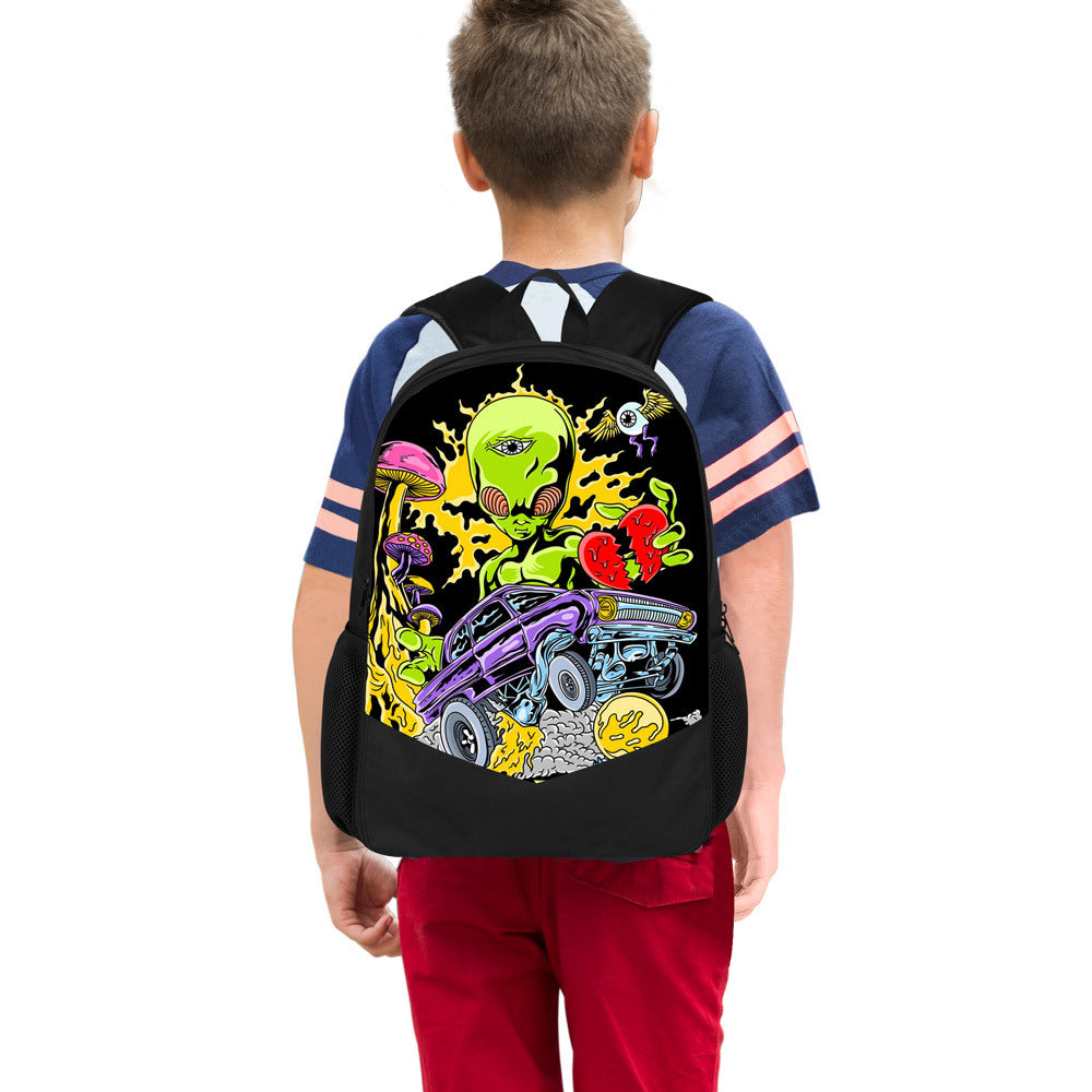 Kids Blank Sublimation School Backpack Bottom Margin 20 Pack China Warehouse Ship by Air or Sea