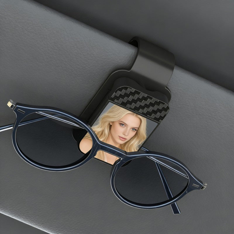 Blank Sublimation Sunglasses Holder for Car Sun Visor Car Accessories Interior 100Pack China Warehouse