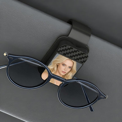 Blank Sublimation Sunglasses Holder for Car Sun Visor Car Accessories Interior 100Pack China Warehouse