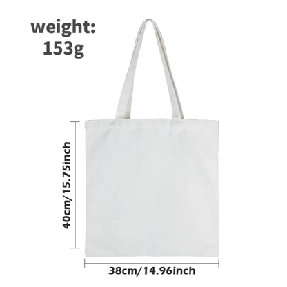 Blank Sublimation White Canvas Bags 15*16 Inches&15*18.5 Inches 25Pack USA Warehouse