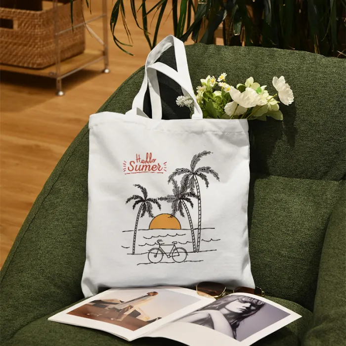 Blank Sublimation White Canvas Bags 15*16 Inches&15*18.5 Inches 25Pack USA Warehouse