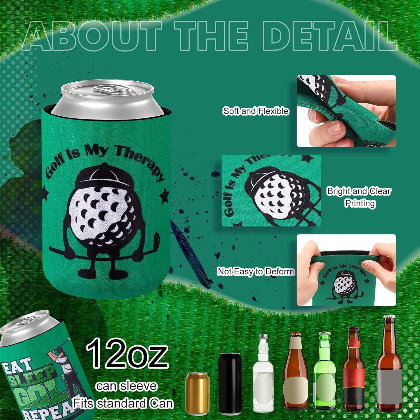 12oz Cooler Can Sleeve Suitable for Sublimation 500Pack China Warehouse (Can Custom Logo)