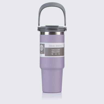 30oz Powder Coated Flip Straw Water Bottles for Laser Engraved with Three Style Lids 25 Pack China Warehouse