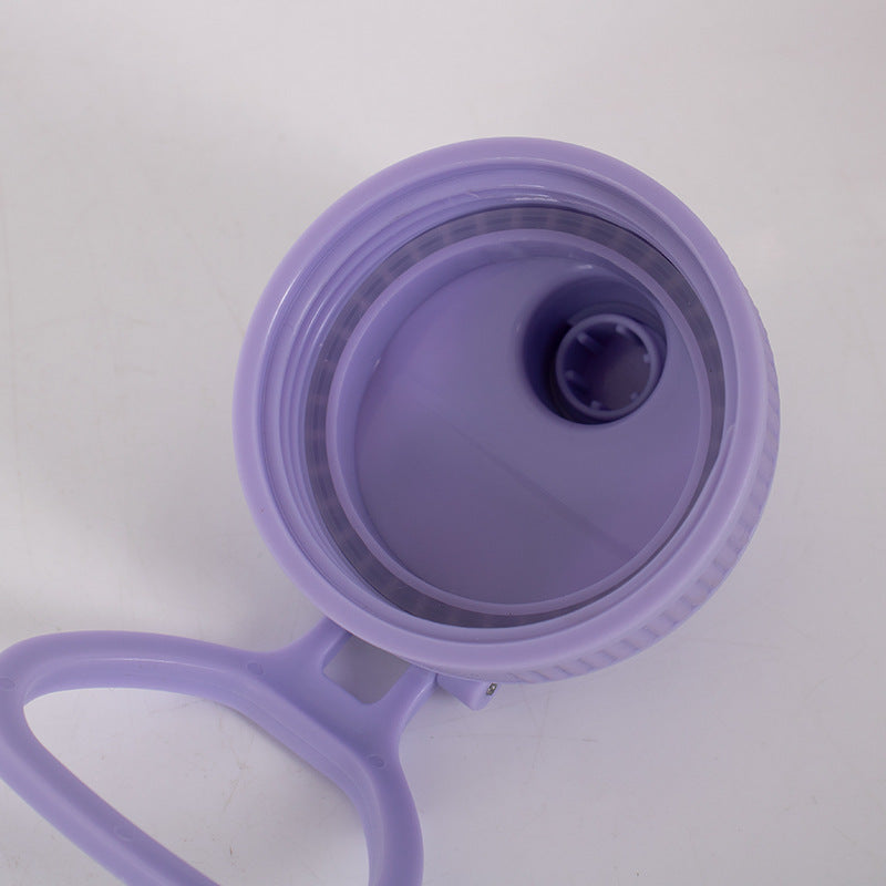 Kids 12oz Sublimation Water Bottles with Colorful Lids Children Portable Handle Tumblers 25 Pack China Warehouse