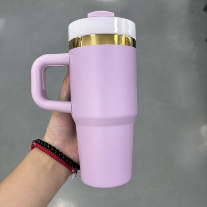 Kids 14oz Gold Plated Tumblers Mugs with Handle for Laser Engraved 24Pack China Warehouse