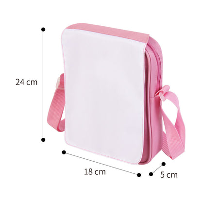 Kids Blank Sublimation Crossbody Bags for School 30 Pack China Warehouse Ship by Air